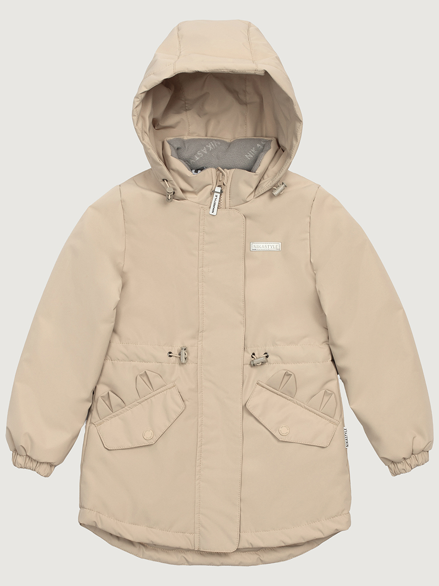 картинка Куртка утеплённая для девочки NIKASTYLE 4м4025 Латте от магазина детских товаров ALiSa