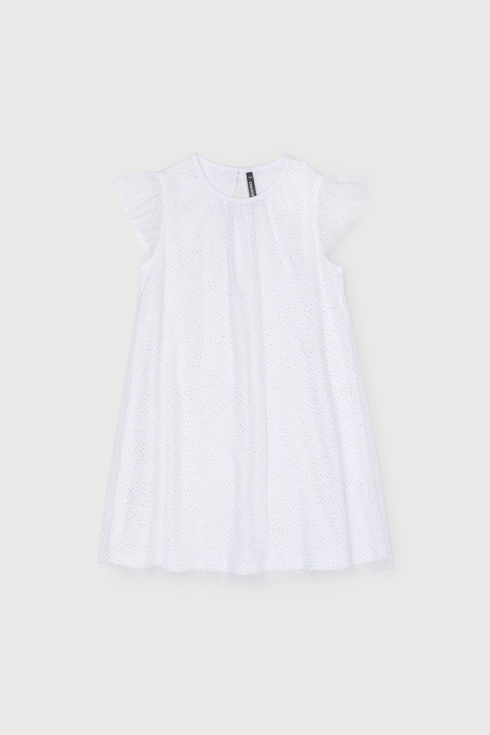 картинка Платье для девочки Crockid К 5662 белый от магазина детских товаров ALiSa