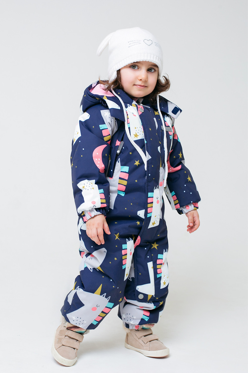 картинка Комбинезон зимний для девочки Crockid ВК 60032/н/9 УЗГ от магазина детских товаров ALiSa