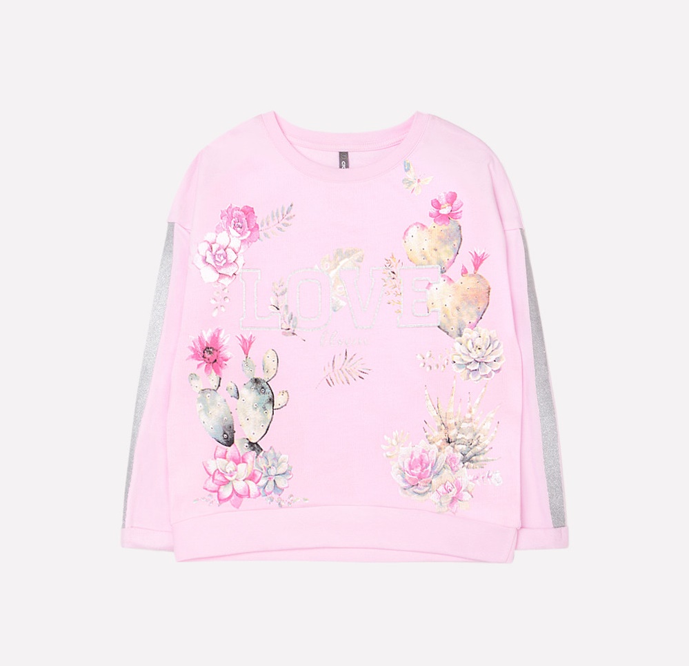 картинка Джемпер для девочки Crockid КР 300931 розовое облако к251 от магазина детских товаров ALiSa