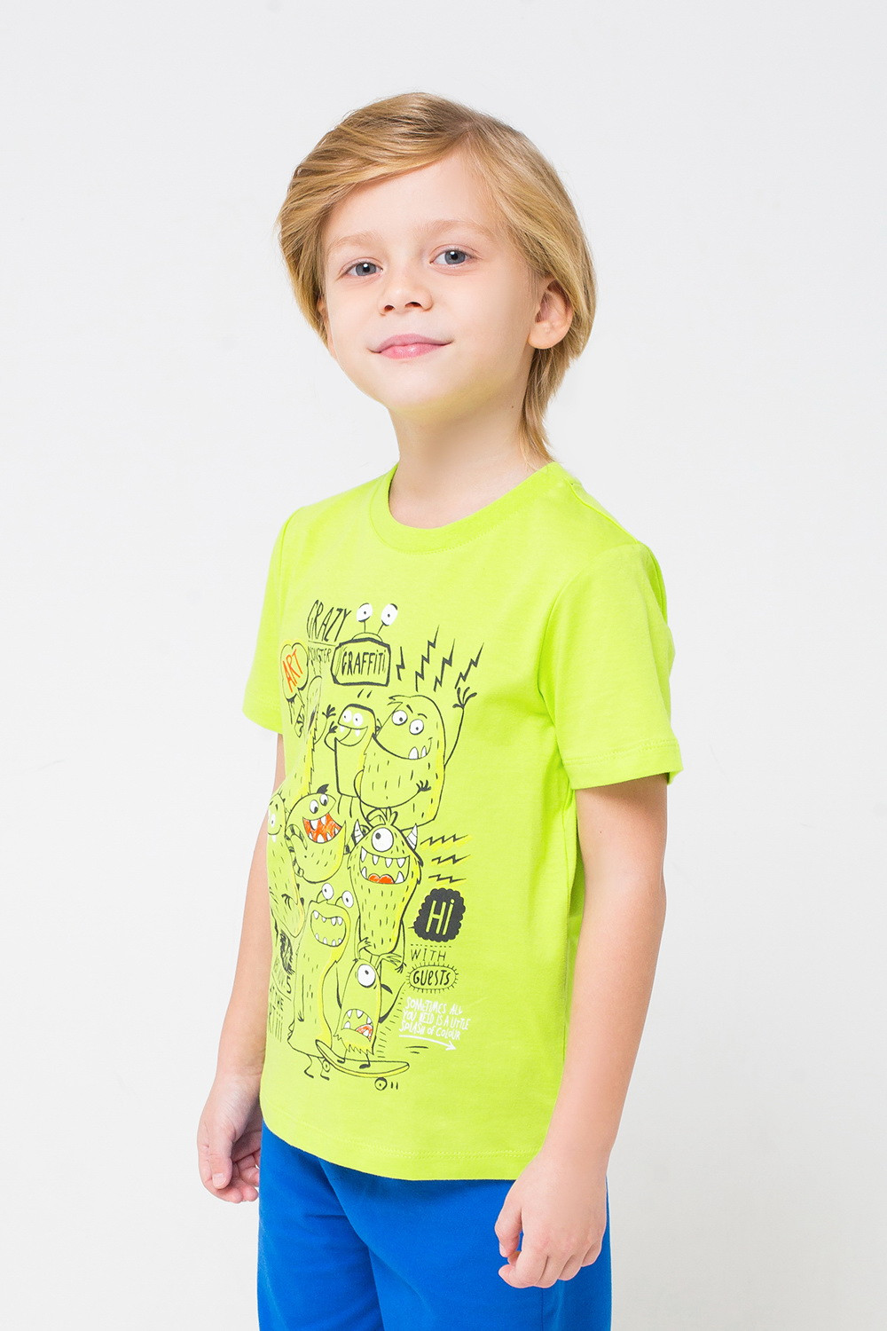 картинка Комплект для мальчика Crockid К 2666ярко-зеленый + ярко-синий к1247 от магазина детских товаров ALiSa