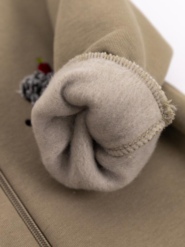 картинка Комбинезон на стопе Baby Boom К381/2-Ф Ёжик светло-оливковый от магазина детских товаров ALiSa