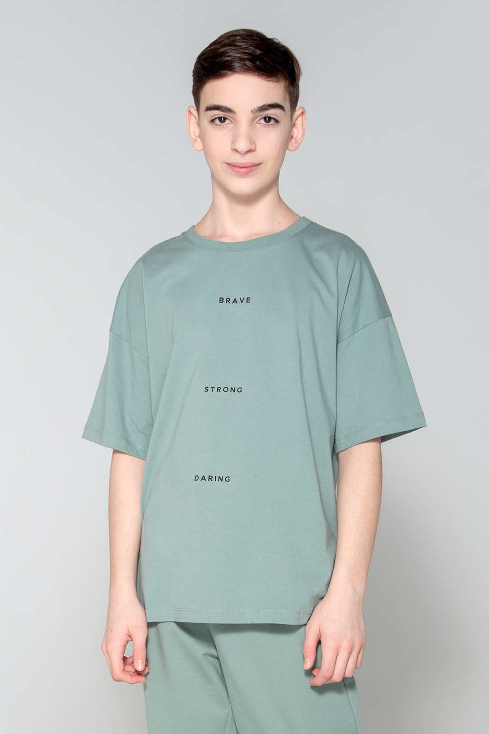 картинка Футболка для мальчика КБ 301866 полынь к78 от магазина детских товаров ALiSa