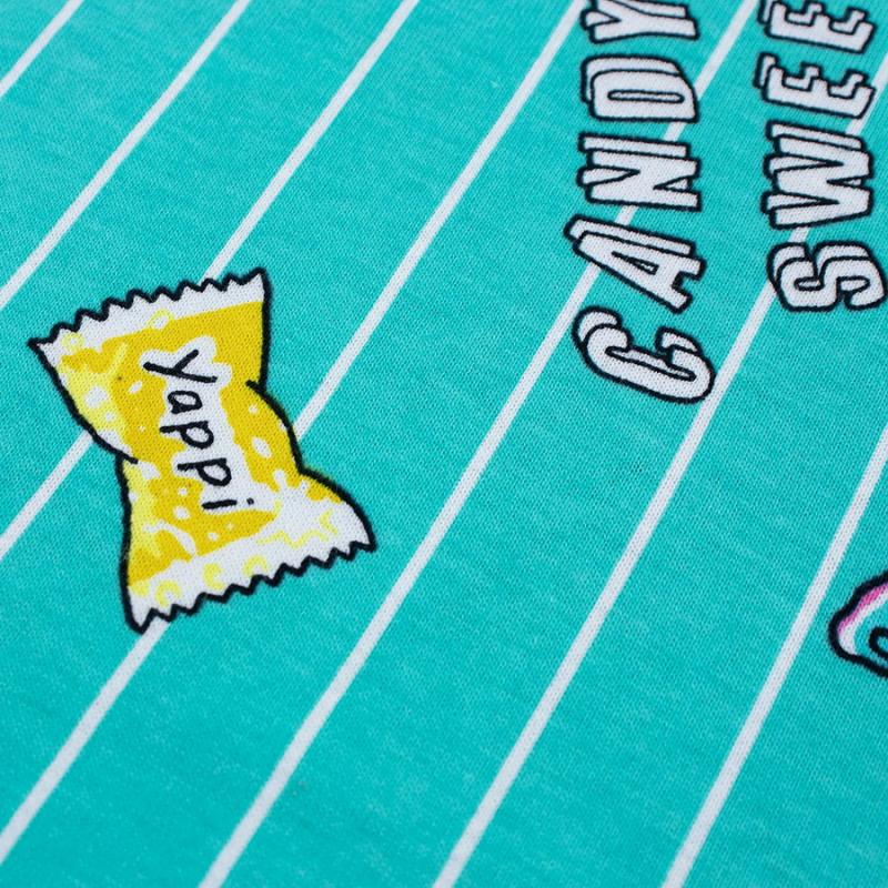 картинка Футболка для девочки Youlala 0967101907 Бирюзовый от магазина детских товаров ALiSa