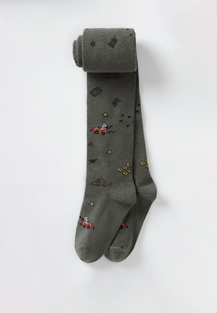 картинка Колготки для мальчика Artie 2m987 Темный хаки от магазина детских товаров ALiSa