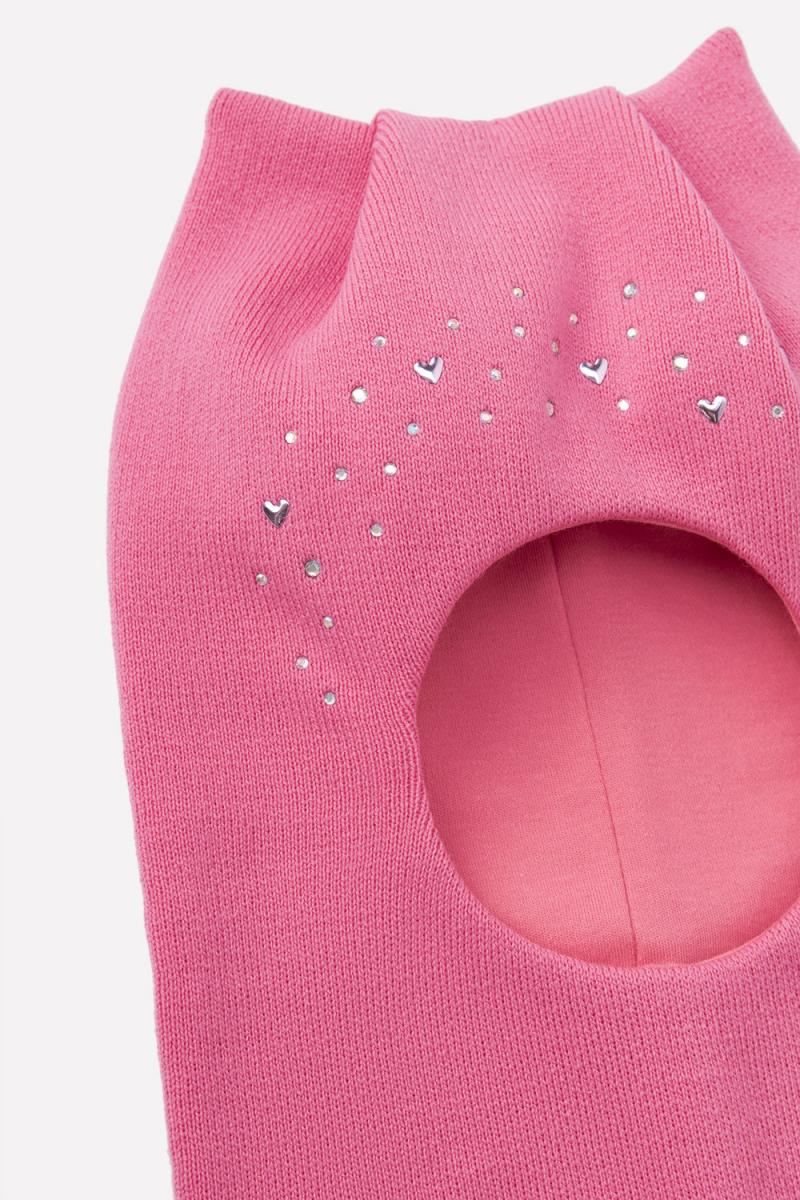 картинка Шапка-шлем для девочки Crockid КВ 20184 насыщенный коралл от магазина детских товаров ALiSa