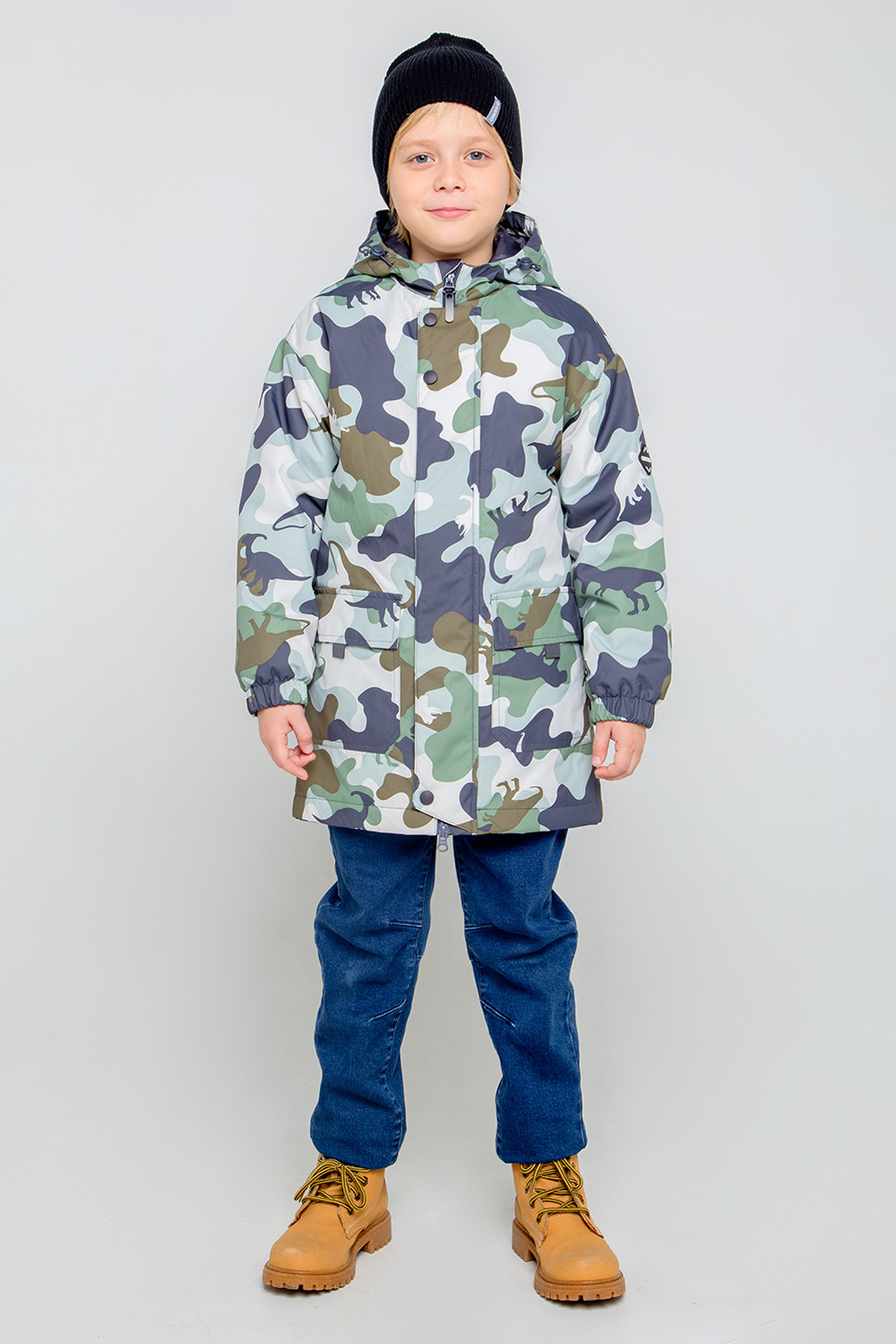 картинка Куртка утепленная для мальчика Crockid ВК 30103/н/1 ГР от магазина детских товаров ALiSa