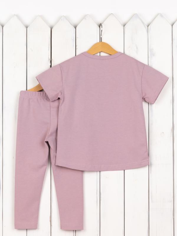 картинка Комплект для девочки Baby Boom КД554/1-К Пудра мишка от магазина детских товаров ALiSa