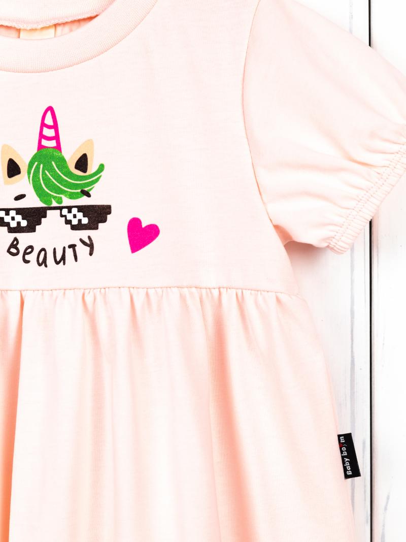 картинка Платье для девочки Baby Boom С234/1-К Светло-розовый Б108 от магазина детских товаров ALiSa