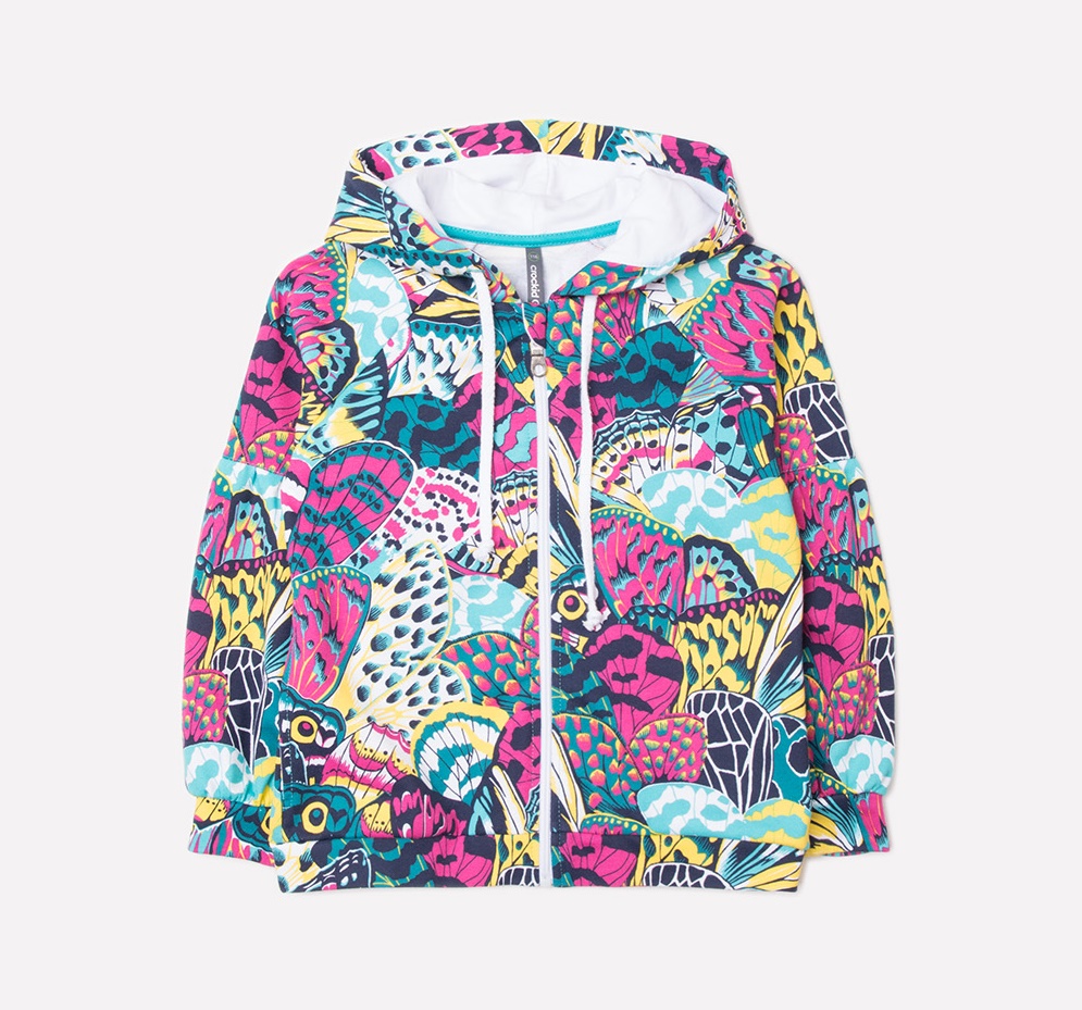 картинка Куртка для девочки Crockid КР 300886 крылья бабочек к239 от магазина детских товаров ALiSa