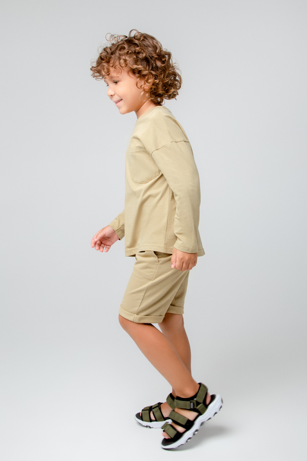 картинка Джемпер для мальчика Crockid КР 301993 светлая бронза к366 от магазина детских товаров ALiSa