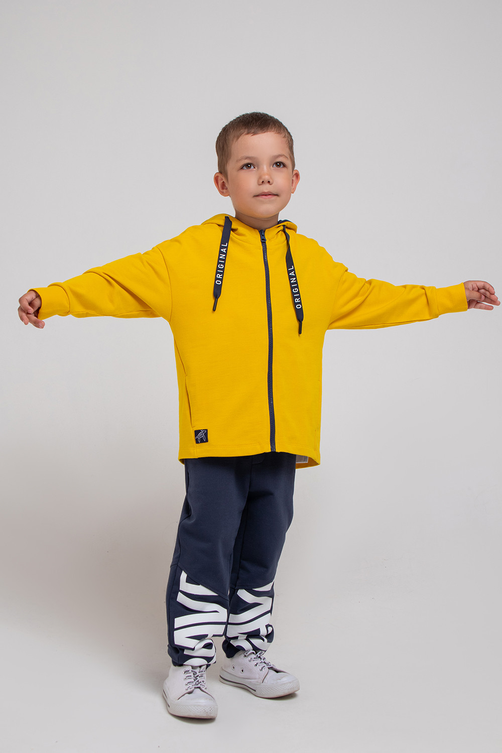 картинка Куртка для мальчика Crockid КР 301650 горчица к326 от магазина детских товаров ALiSa