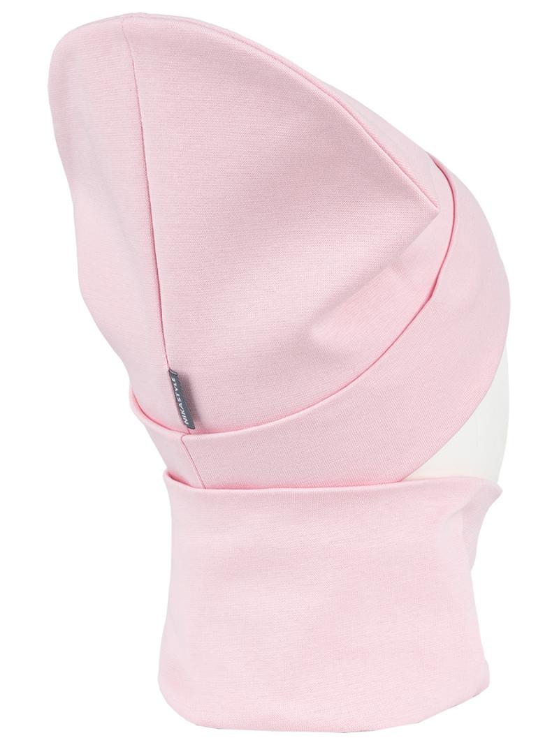 картинка Комплект деми шапка снуд для девочки NIKASTYLE 12л12224 сакура от магазина детских товаров ALiSa