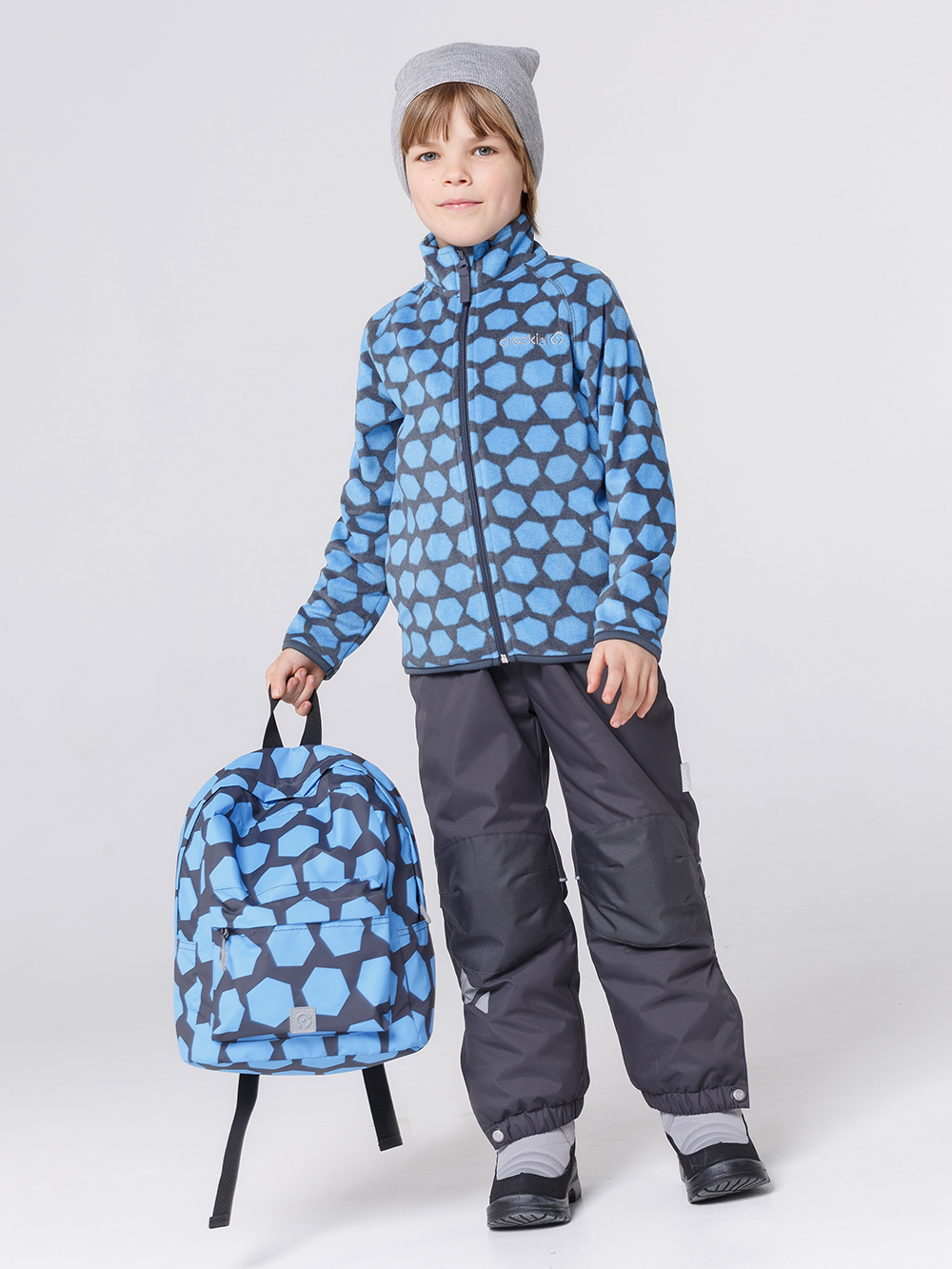 картинка Куртка для мальчика Crockid флис ФЛ 34011/н/15 РР  от магазина детских товаров ALiSa