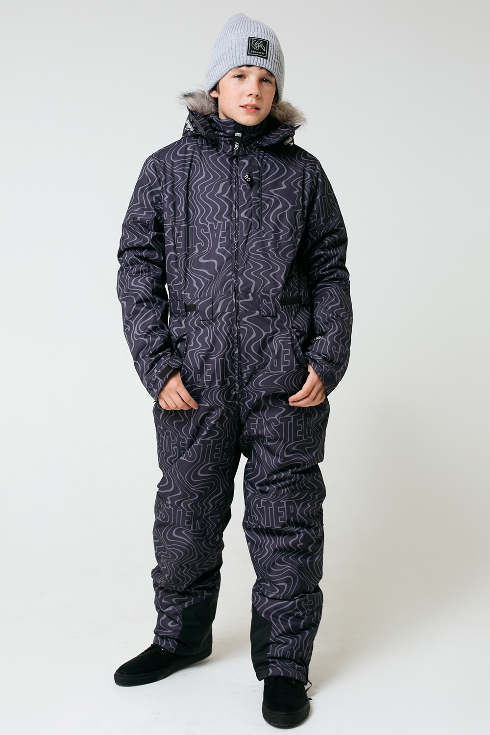картинка Комбинезон зимний для мальчика Crockid ВКБ 60043/н/7 ГР от магазина детских товаров ALiSa