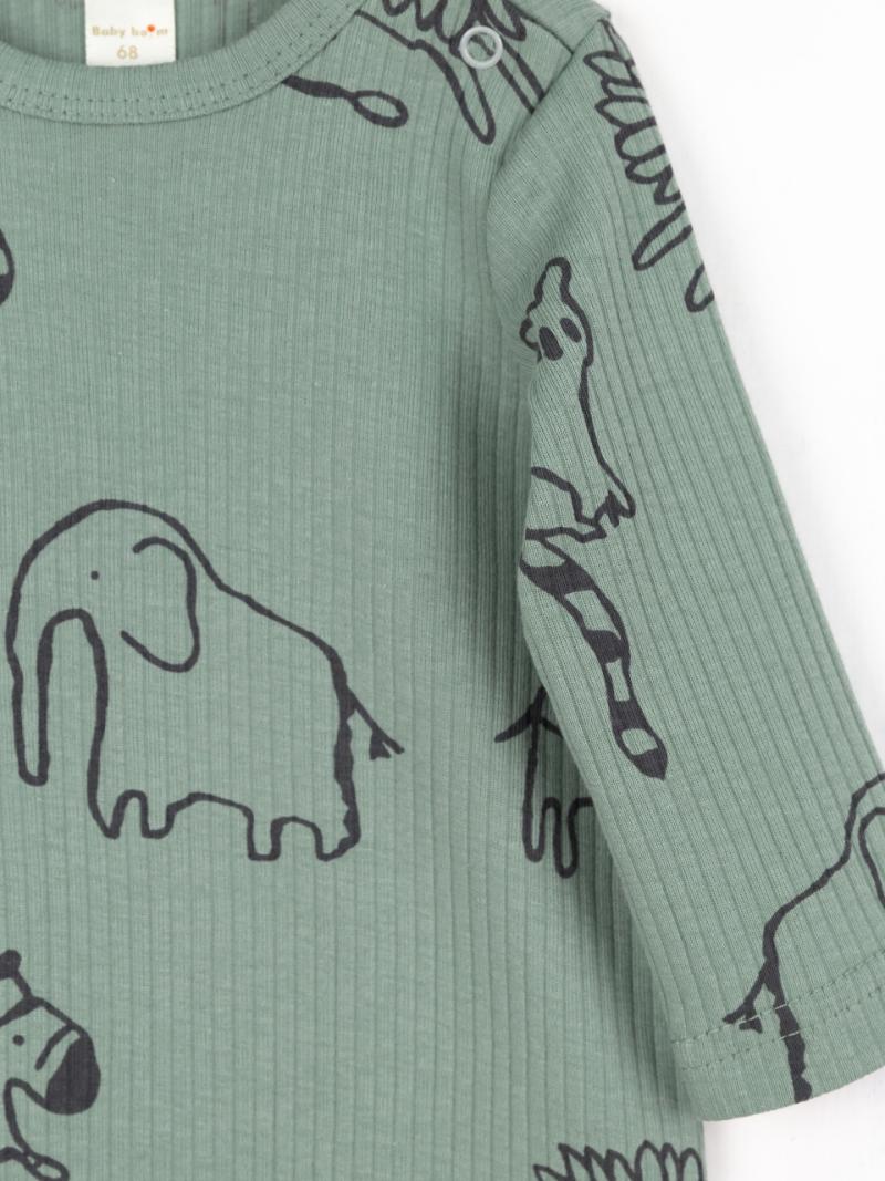 картинка Комбинезон для мальчика Baby Boom К383/3-К Сафари на шалфее я736 от магазина детских товаров ALiSa