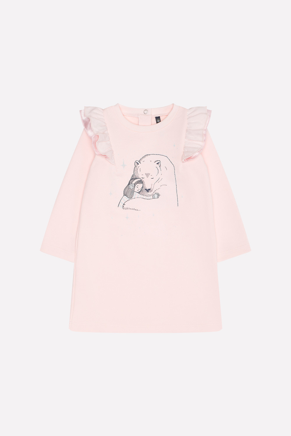 картинка Платье для девочки Crockid КР 5552 светло-розовый к217 от магазина детских товаров ALiSa