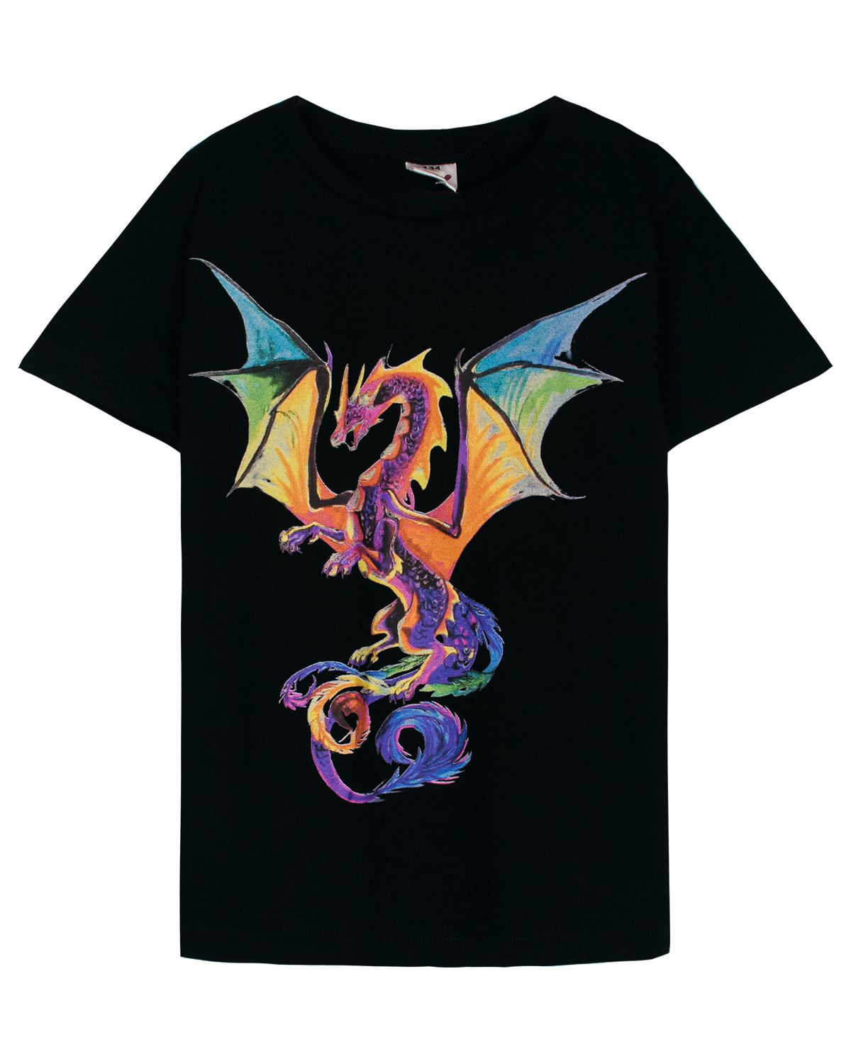 картинка Футболка детская Let's go LG 52335 Черный от магазина детских товаров ALiSa