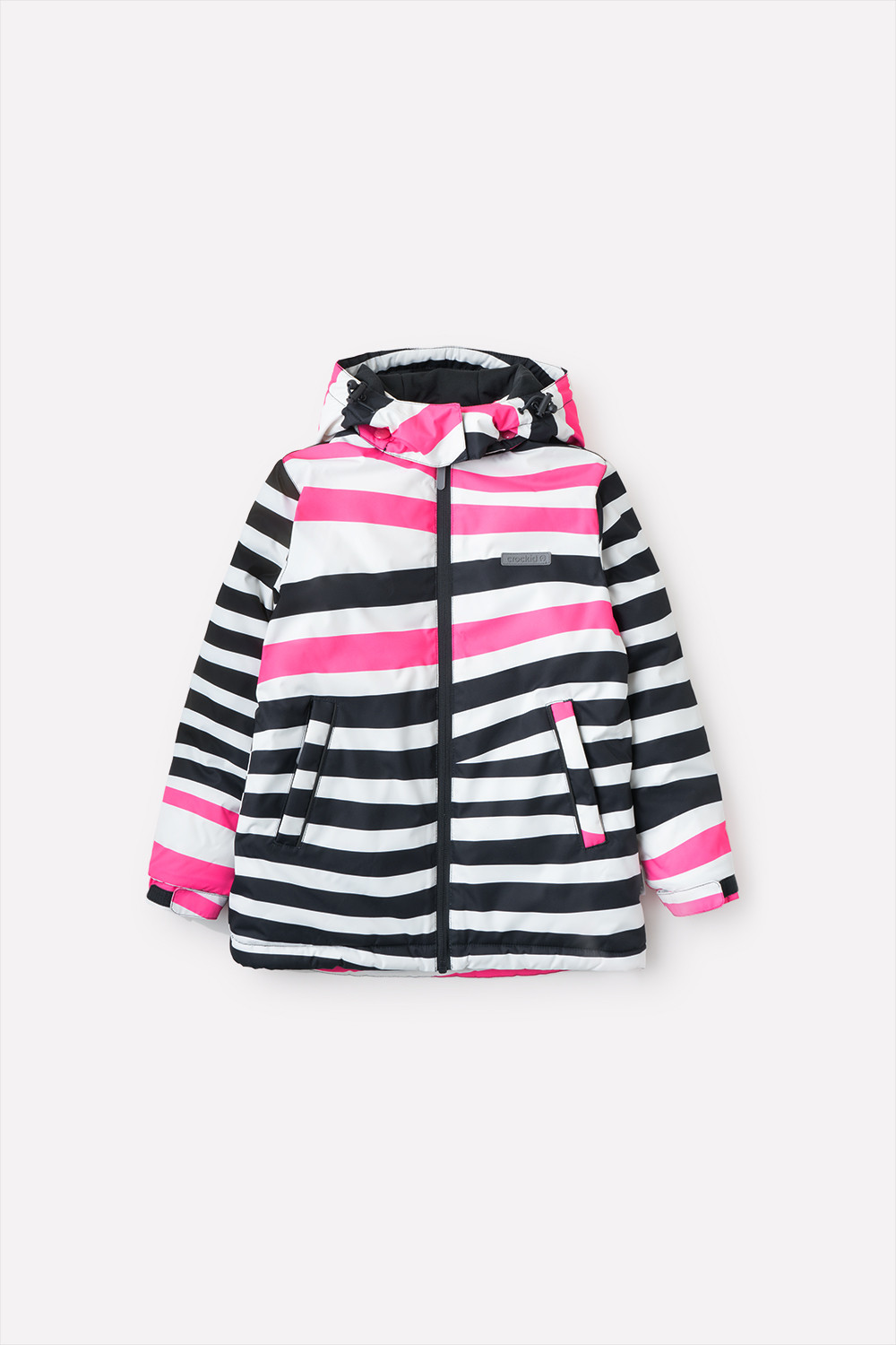 картинка Куртка зимняя для девочки Crockid ВК 38064/н/1 ГР от магазина детских товаров ALiSa