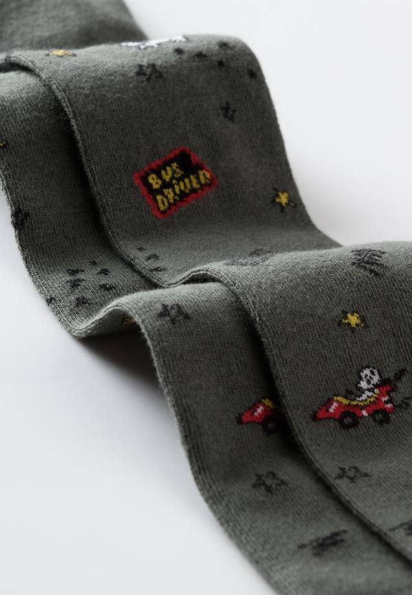 картинка Колготки для мальчика Artie 2m987 Темный хаки от магазина детских товаров ALiSa