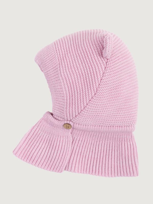 картинка Балаклава утепленная для девочки NIKASTYLE 10з15025 Светло-розовый от магазина детских товаров ALiSa