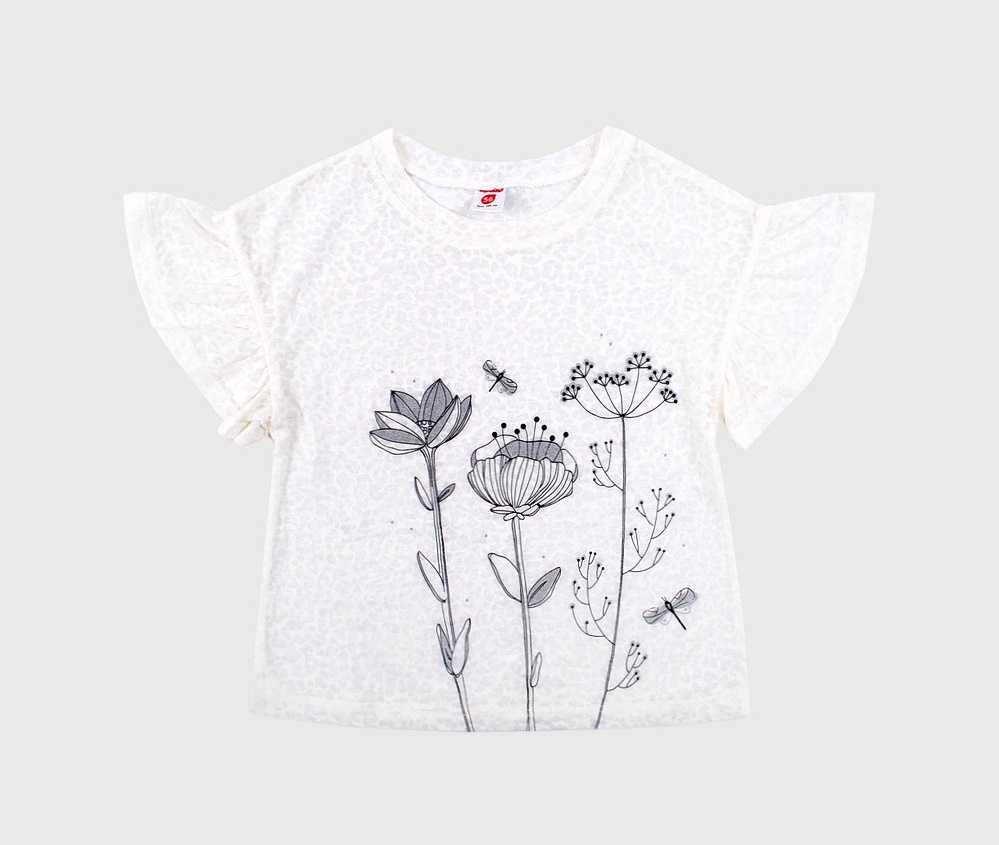 картинка Блузка для девочки Crockid К 301033 молочный от магазина детских товаров ALiSa