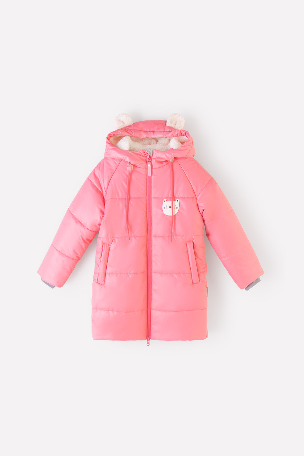 картинка Пальто зимнее для девочки Crockid ВК 38082/2 ГР от магазина детских товаров ALiSa