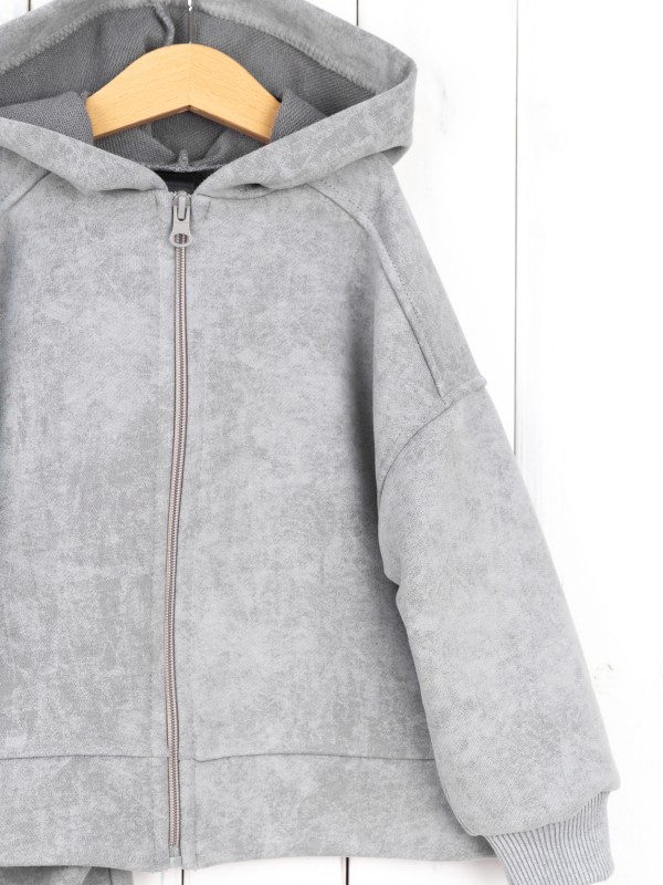 картинка Комплект для мальчика Baby Boom КД537/1-Ф Серая варёнка Б118 от магазина детских товаров ALiSa