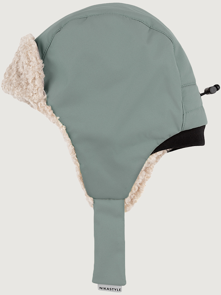 картинка Шапка мембранная утепленная NIKASTYLE 11з16325 Полынь от магазина детских товаров ALiSa