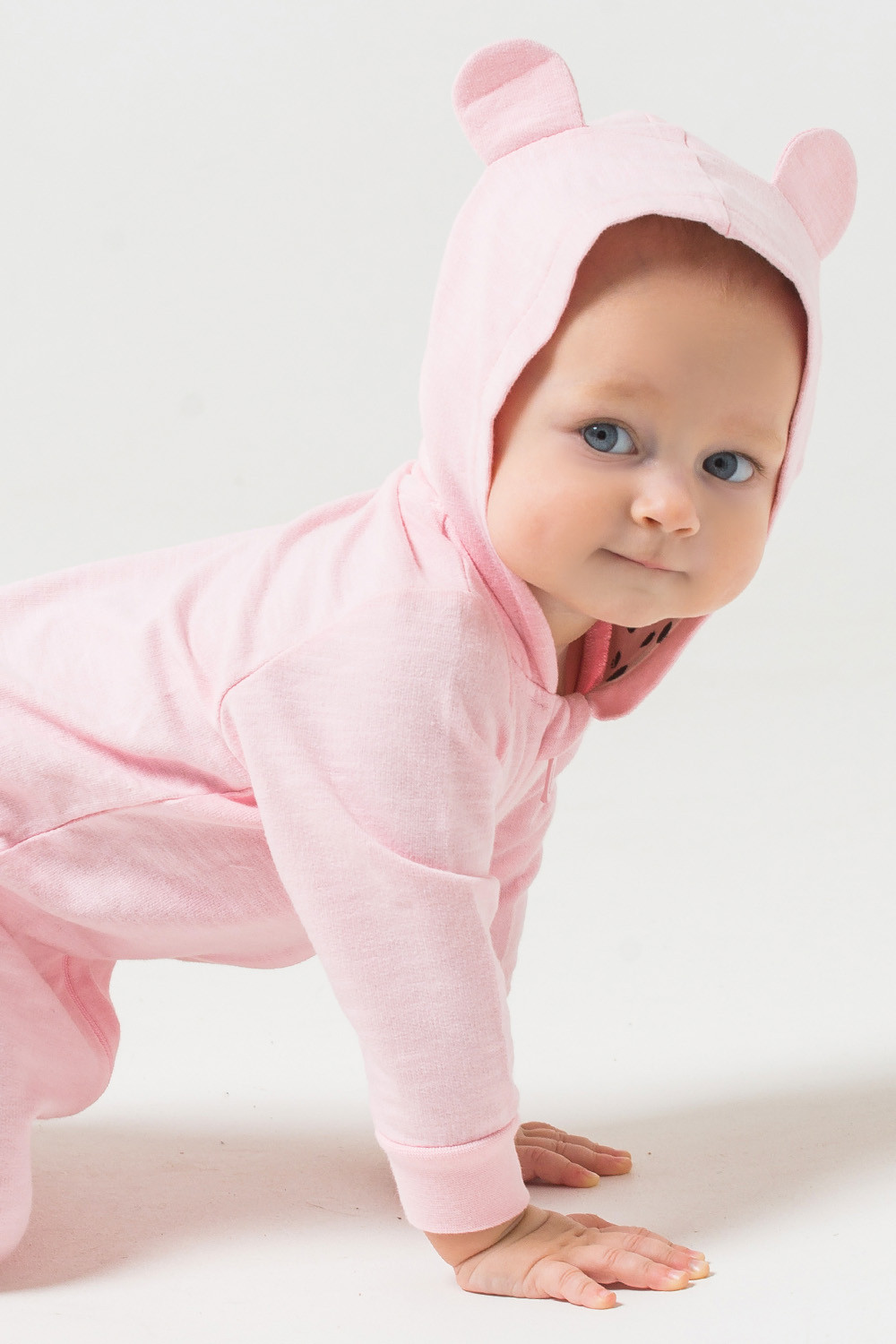 картинка Комбинезон для девочки Crockid К 6264 холодно-розовый от магазина детских товаров ALiSa