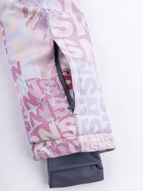 картинка Комбинезон зимний для девочки NIKASTYLE 8з2824 з24 Бежевый орхидея от магазина детских товаров ALiSa