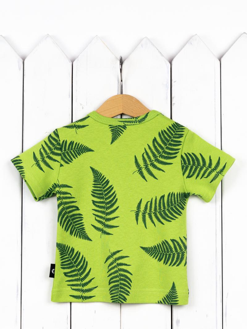 картинка Футболка детская Baby Boom Ф88/10-И Папоротник я713 от магазина детских товаров ALiSa
