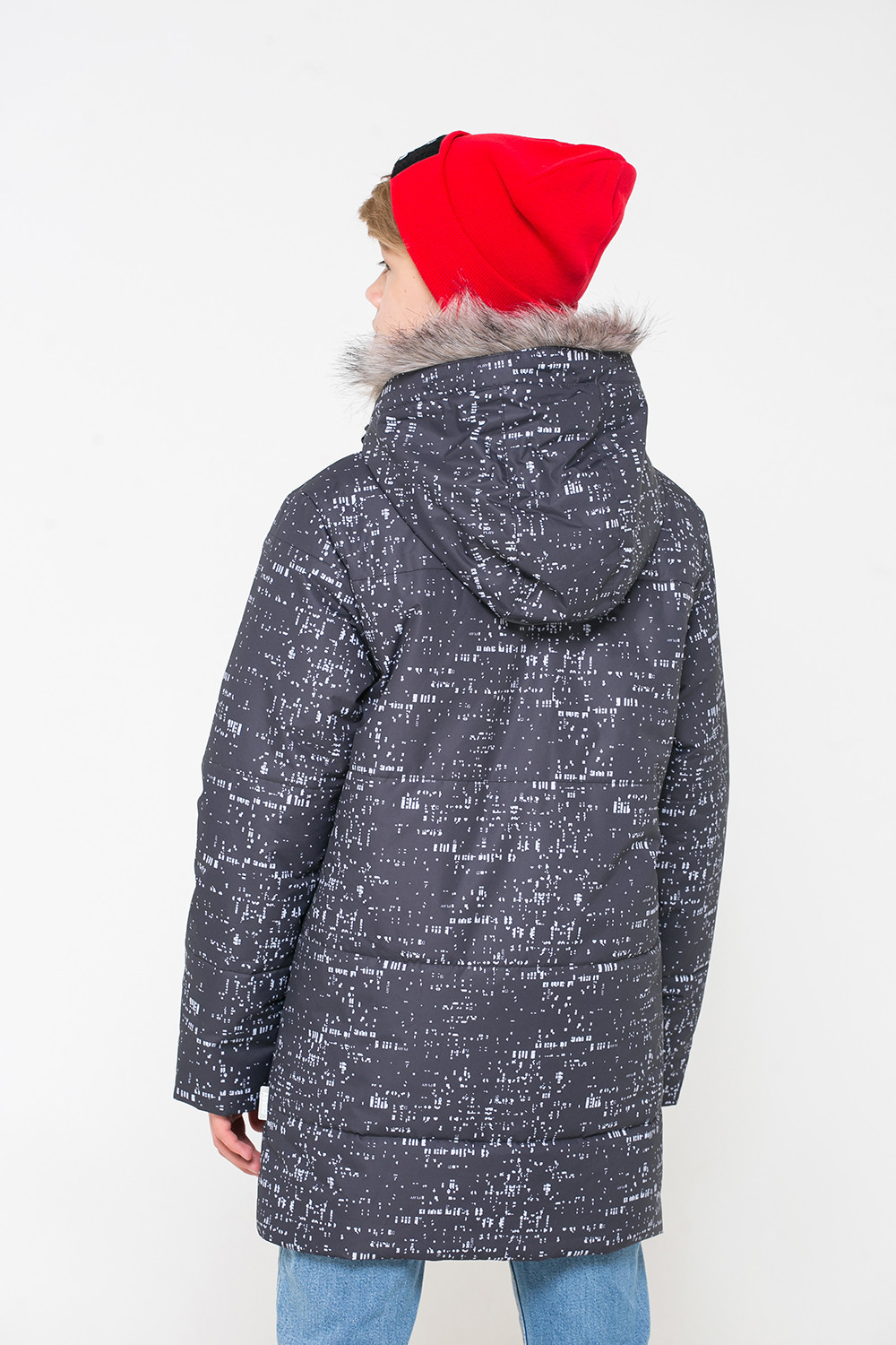 картинка Куртка зимняя для мальчика ВКБ 36049/н/1 ГР от магазина детских товаров ALiSa