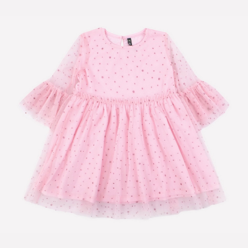 картинка Платье для девочки Crockid К 5579 нежно-розовый от магазина детских товаров ALiSa