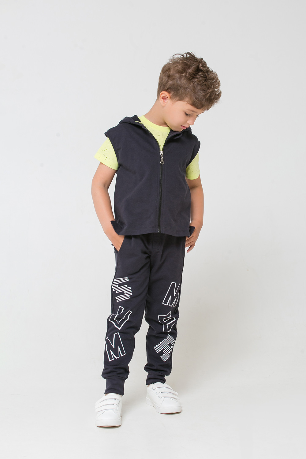 картинка Брюки для мальчика Crockid КР 4956 угольный серый к276 от магазина детских товаров ALiSa