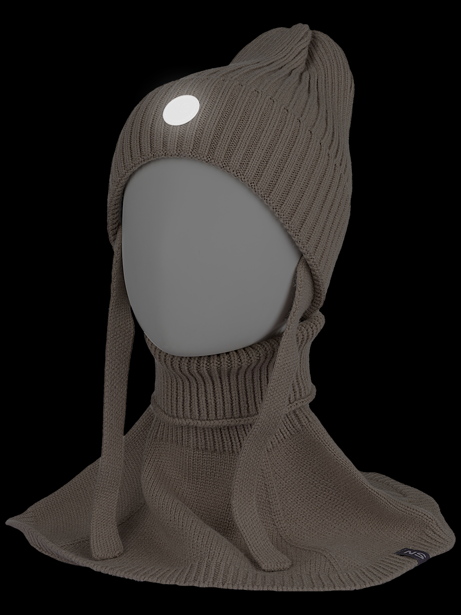 картинка Комплект шапка манишка для девочки NIKASTYLE 12з16024 Беж от магазина детских товаров ALiSa