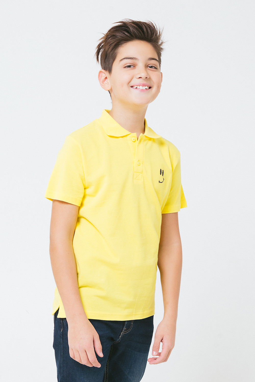 картинка Джемпер-поло для мальчика КБ 301012 сочный лимон к26 от магазина детских товаров ALiSa