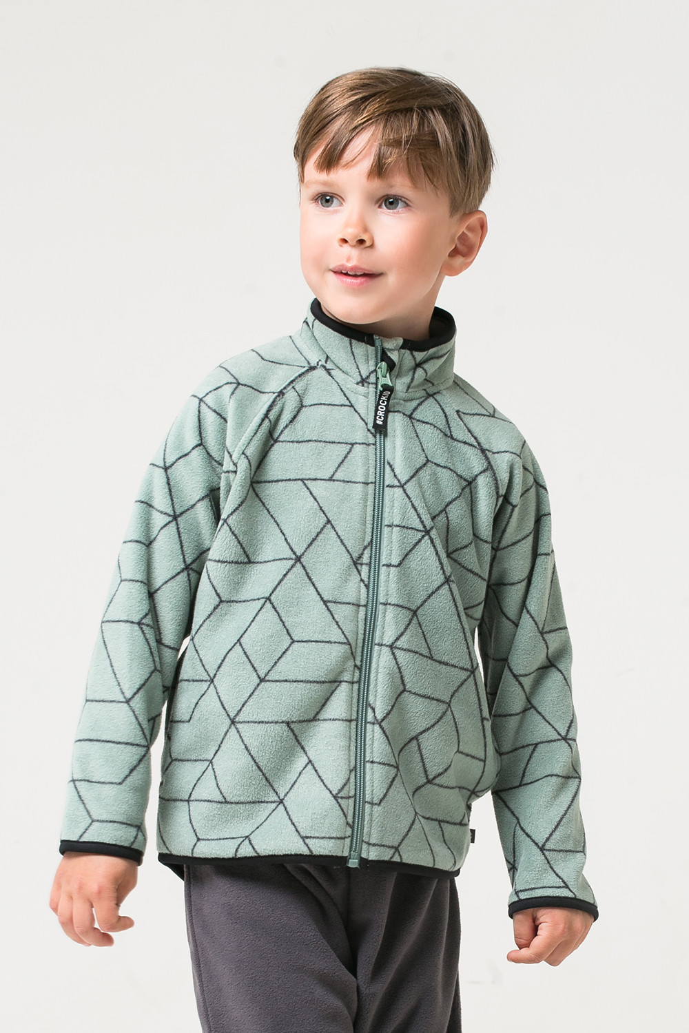картинка Куртка флисовая для мальчика Crockid ФЛ 34011/н/36 от магазина детских товаров ALiSa