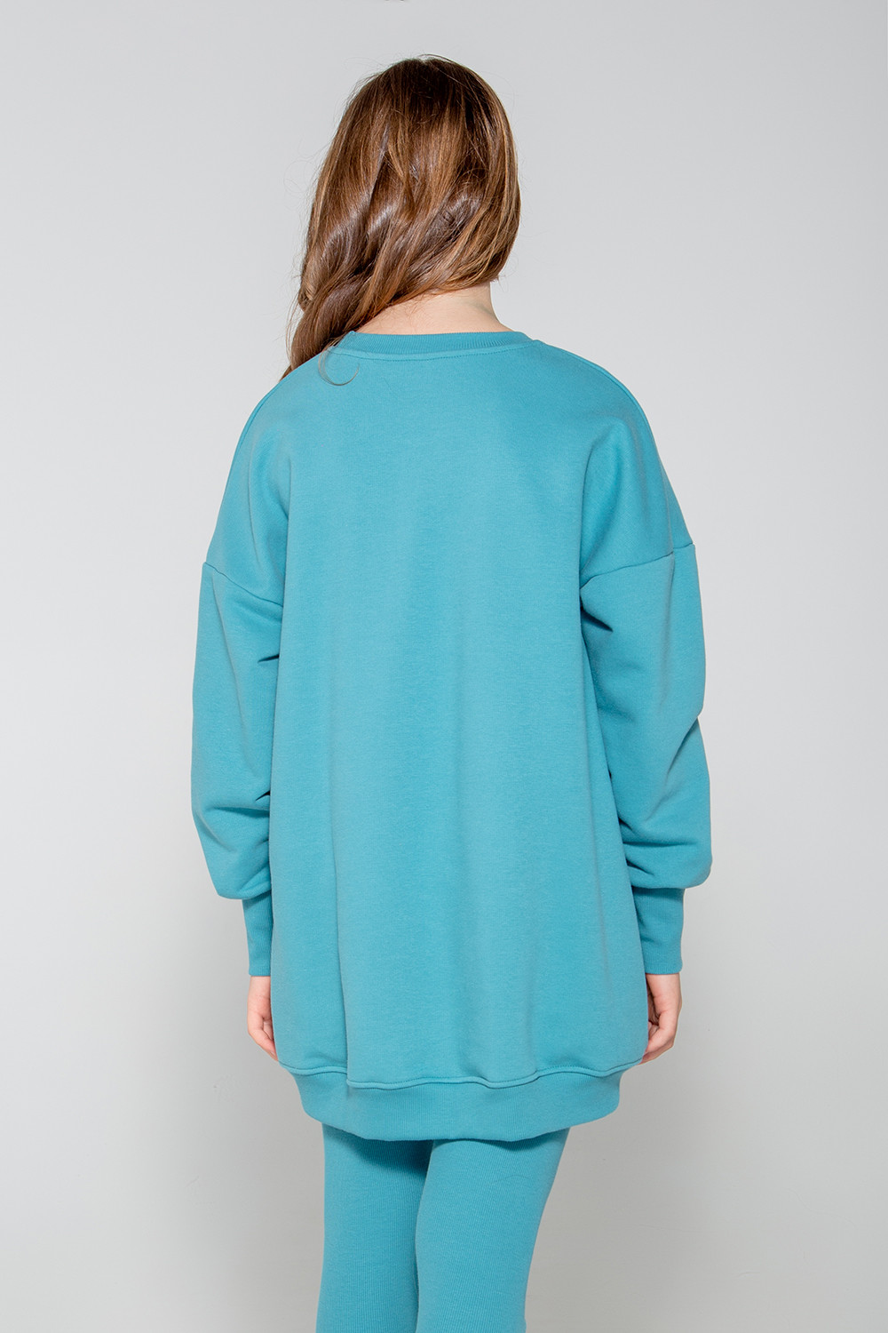 картинка Бриджи для девочки КБ 400481 холодный изумруд к81 от магазина детских товаров ALiSa