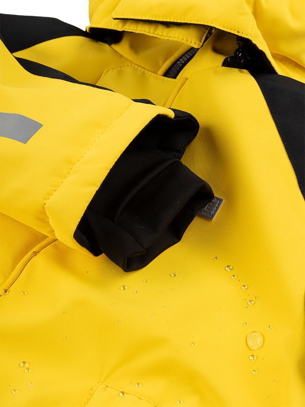 картинка Комбинезон зимний для мальчика NIKASTYLE 8з6724 Желтый черный от магазина детских товаров ALiSa