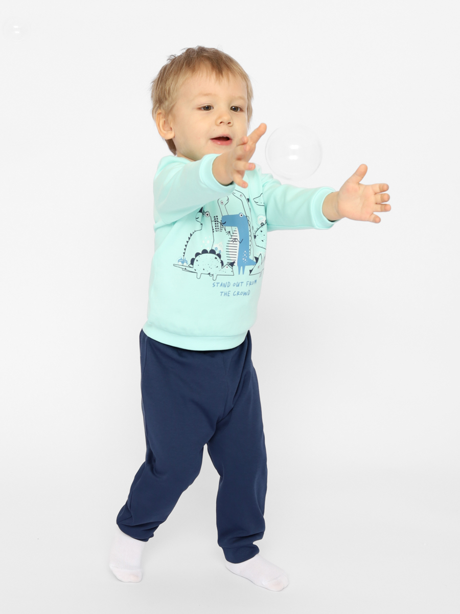 картинка Комплект для мальчика CSNB 90165-43-354 Голубой от магазина детских товаров ALiSa