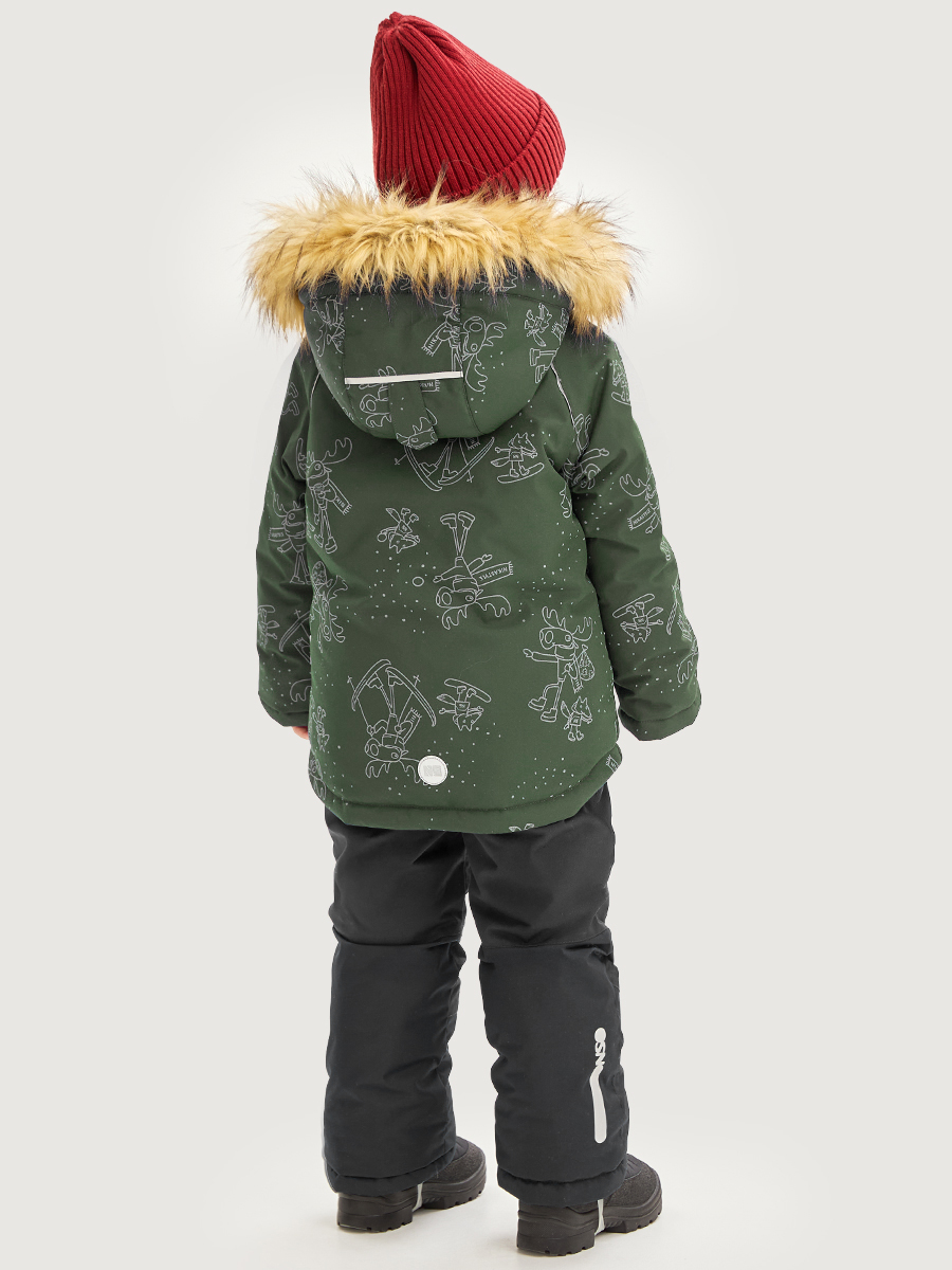 картинка Комплект для мальчика NIKASTYLE 7з0725 Хаки черный от магазина детских товаров ALiSa