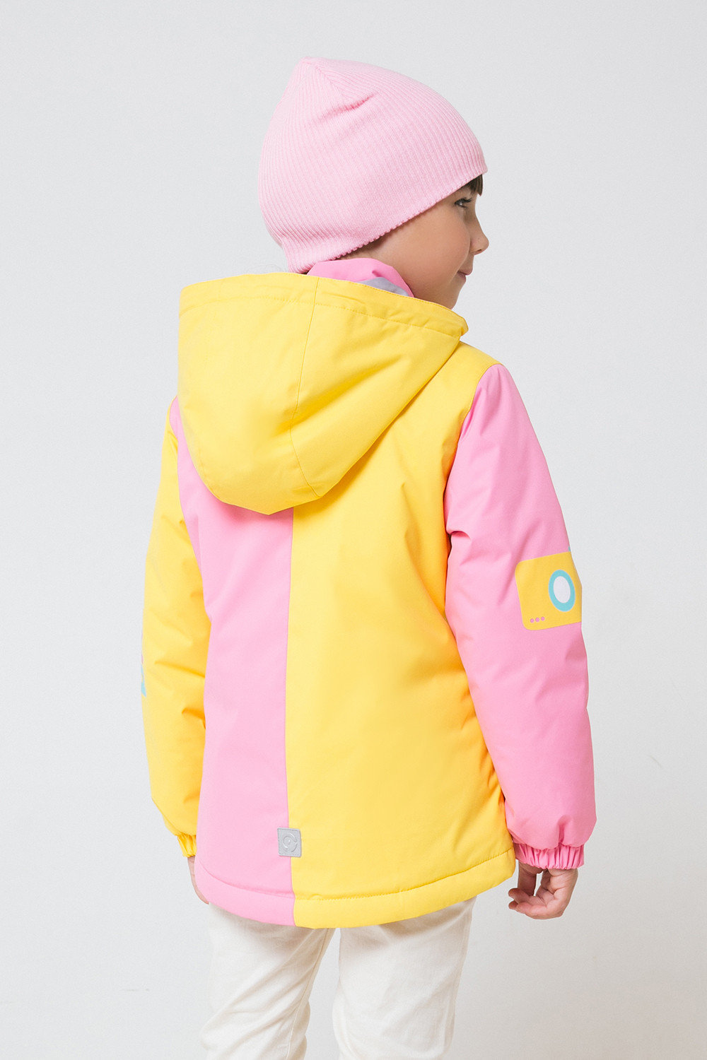 картинка Куртка демисезонная утепленная для девочки Crockid ВК 32105/2 ГР от магазина детских товаров ALiSa