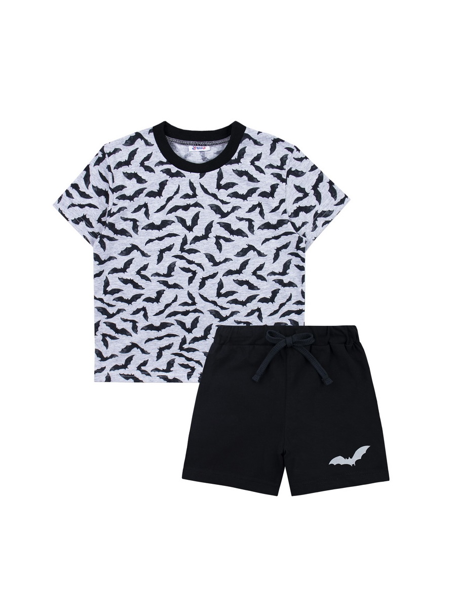 картинка Комплект для мальчика Youlala YLA 7752102204 Серый, черный от магазина детских товаров ALiSa