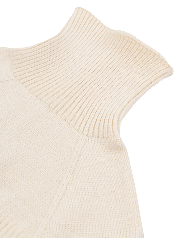 картинка Комплект шапка манишка для девочки NIKASTYLE 12з16024 Молоко от магазина детских товаров ALiSa