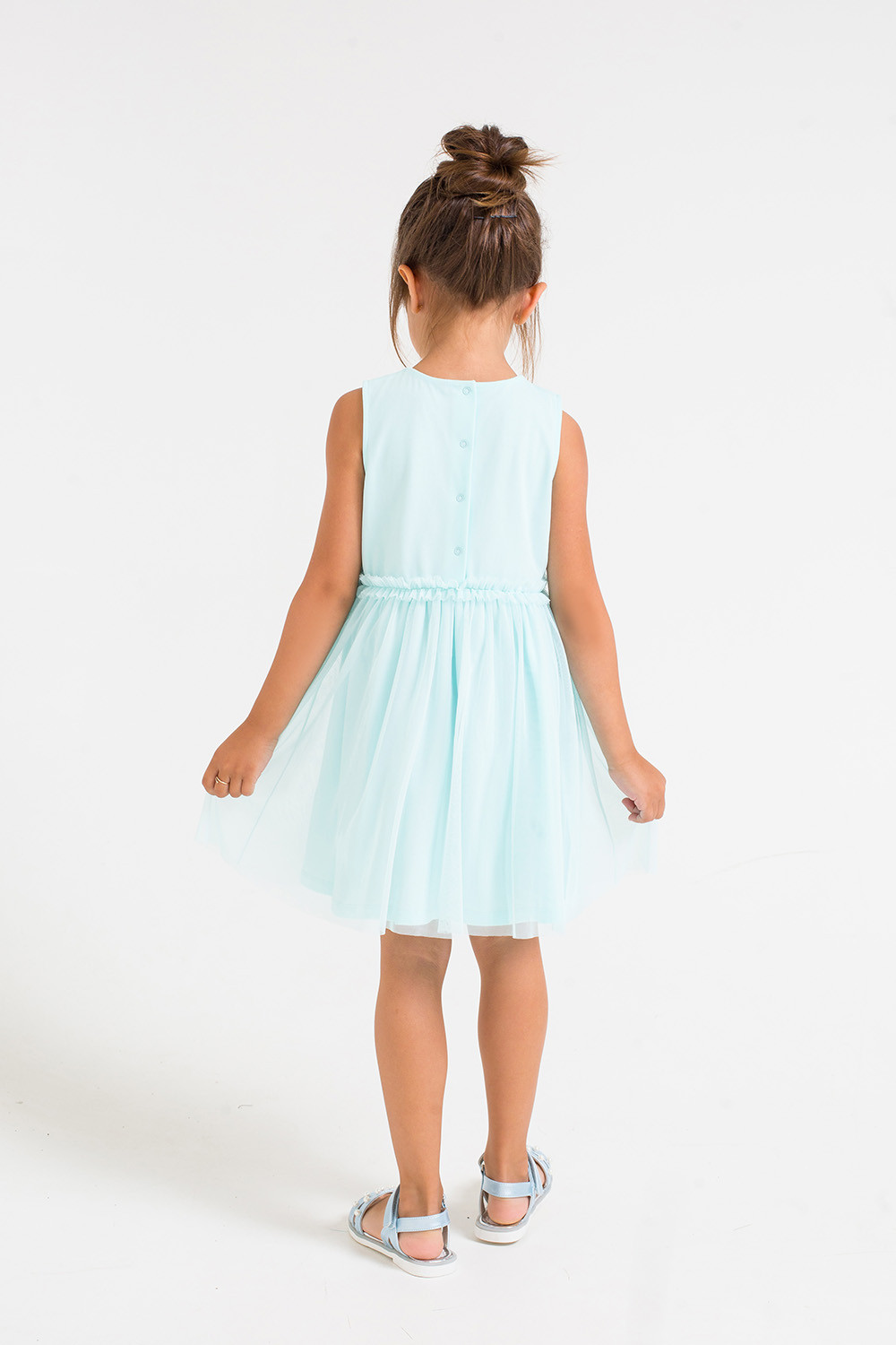 картинка Платье для девочки Crockid КР 5588 минт к251 от магазина детских товаров ALiSa