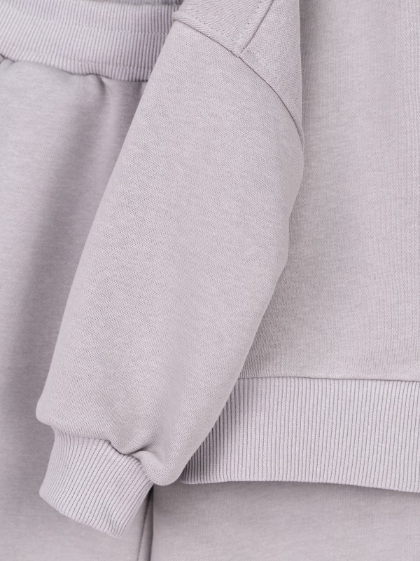 картинка Комплект для девочки Baby Boom КД536/2-Ф Светло-серый Б118 от магазина детских товаров ALiSa