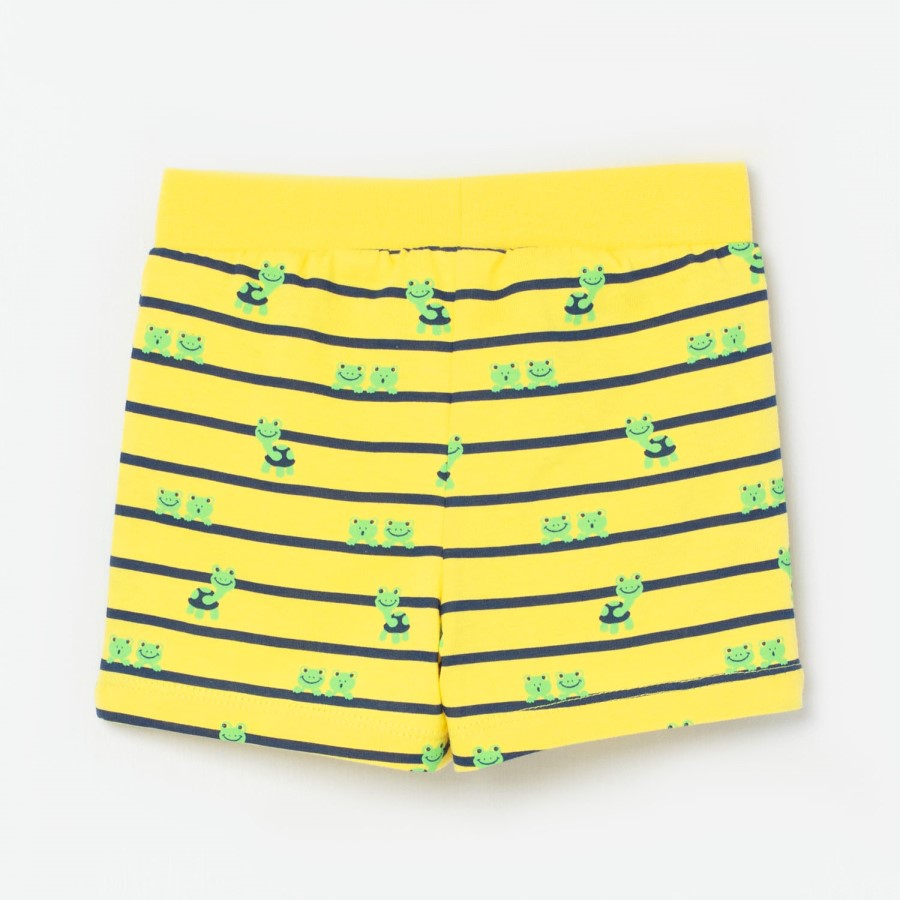 картинка Шорты для мальчика CSNB 70055-30-279 Желтый от магазина детских товаров ALiSa