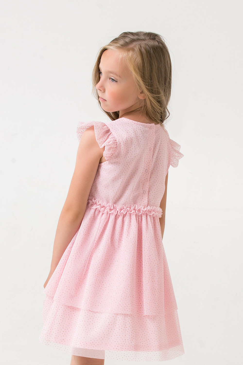 картинка Платье для девочки Crockid КР 5680 персиково-розовый к285 от магазина детских товаров ALiSa
