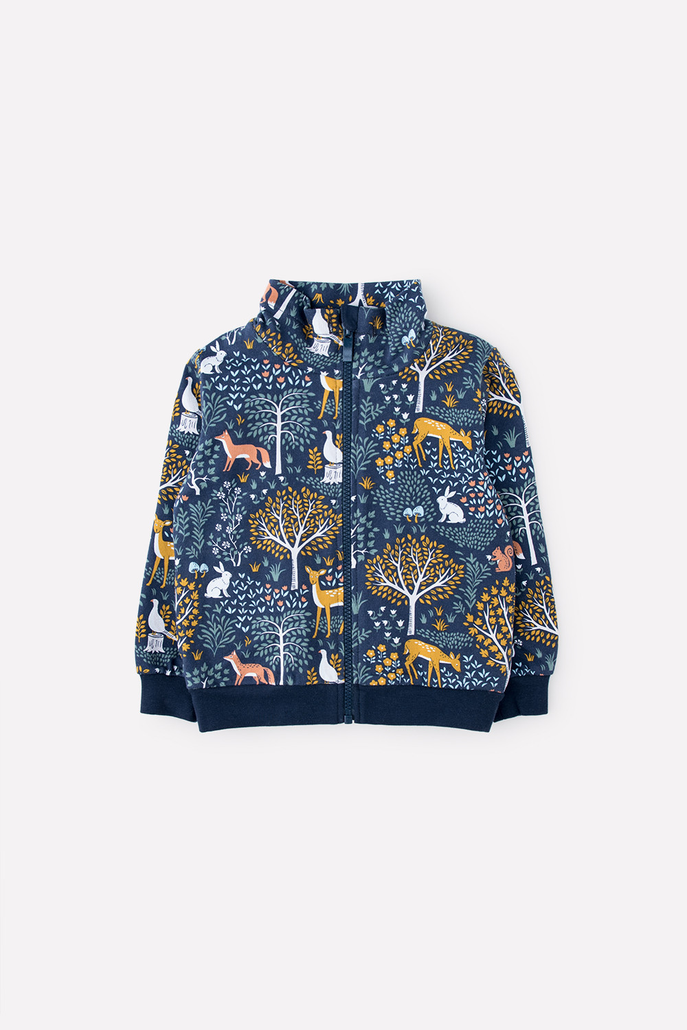 картинка Куртка для девочки Crockid КР 301476 индиго, лес к305 от магазина детских товаров ALiSa